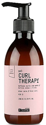 Gel für lockiges und welliges Haar - Glossco Curl Therapy Gel — Bild N1