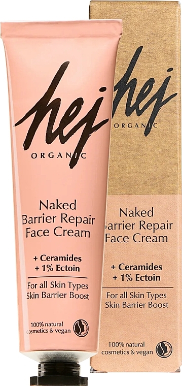 Creme zum Schutz der Hautbarriere - Hej Organic Naked Barrier Repair Face Cream — Bild N1