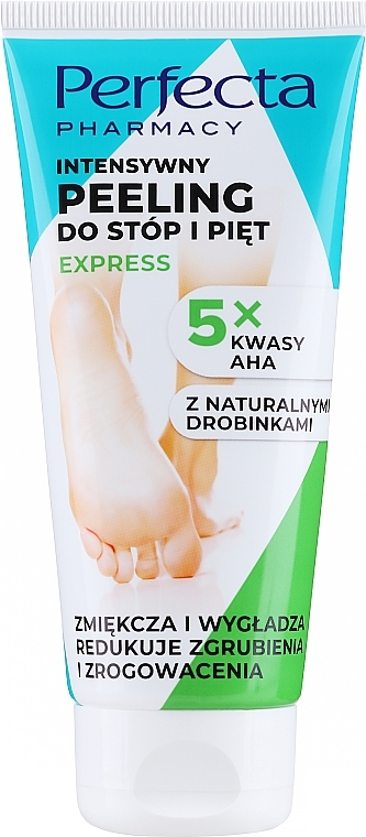 Fußpeeling - Perfecta 5 x AHA Acids Epress Scrub For Feet And Heels  — Bild N1