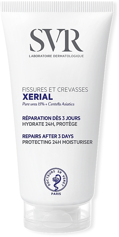 Creme für rissige und geschädigte Haut an Füßen und Händen - SVR Xerial Fissures & Crevasses  — Bild N1