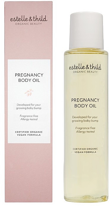 Körperöl für Schwangere - Estelle & Thild BioCare Pregnancy Body Oil — Bild N1