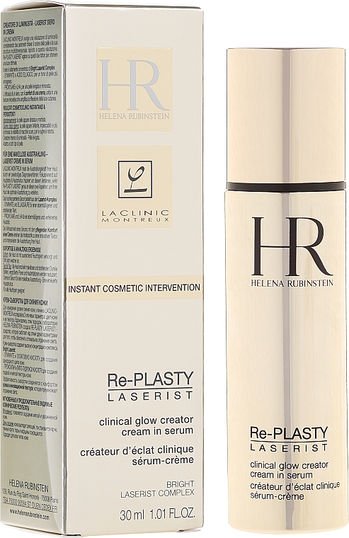 Feuchtigkeitsspendende Anti-Aging Gesichtsserum-Creme - Helena Rubinstein Re-Plasty Laserist Cream in Serum — Bild N1