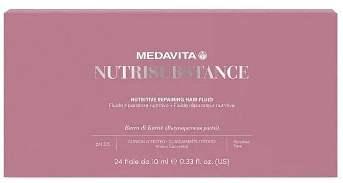 Revitalisierendes Fluid für das Haar - Medavita Nutrisubstance Nutritive Repairing Hair Fluid — Bild N2