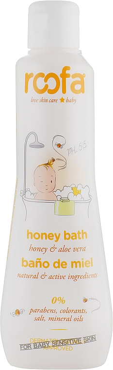 Badegel für Babys mit Honig - Roofa Honey Bath Gel — Bild N2