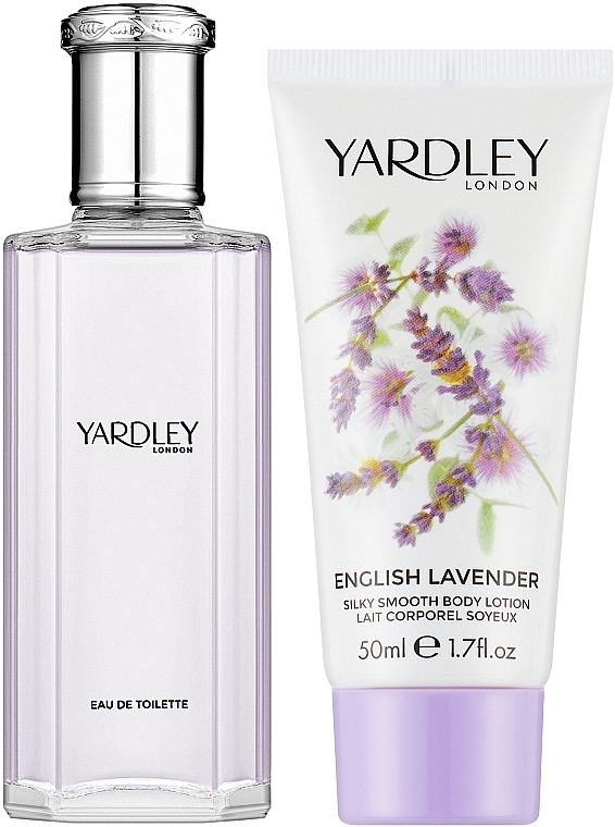 Yardley English Lavender - Duftset (Eau de Toilette 50ml + Körperlotion 50ml) — Bild N2