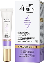 Düfte, Parfümerie und Kosmetik Stimulierendes Liftingserum für den Augen- und Lippenkonturenbereich - Lift4Skin Bakuchiol Lift