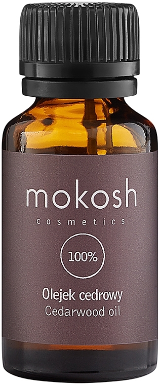 Kosmetisches Öl Zeder - Mokosh Cosmetics Cedarwood Oil — Bild N1