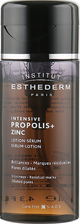 Gesichtslotion mit Propolis und Zink - Institut Esthederm Intensive Propolis + Zinc Serum-Lotion — Bild N1