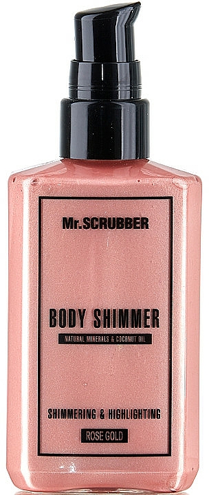 Körpershimmer - Mr.Scrubber Body Shimmer Rose Gold — Bild N1