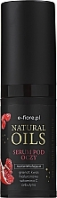 Düfte, Parfümerie und Kosmetik Aufhellendes Augenserum mit Granatapfel - E-Fiore Natural Oils Eye Serum