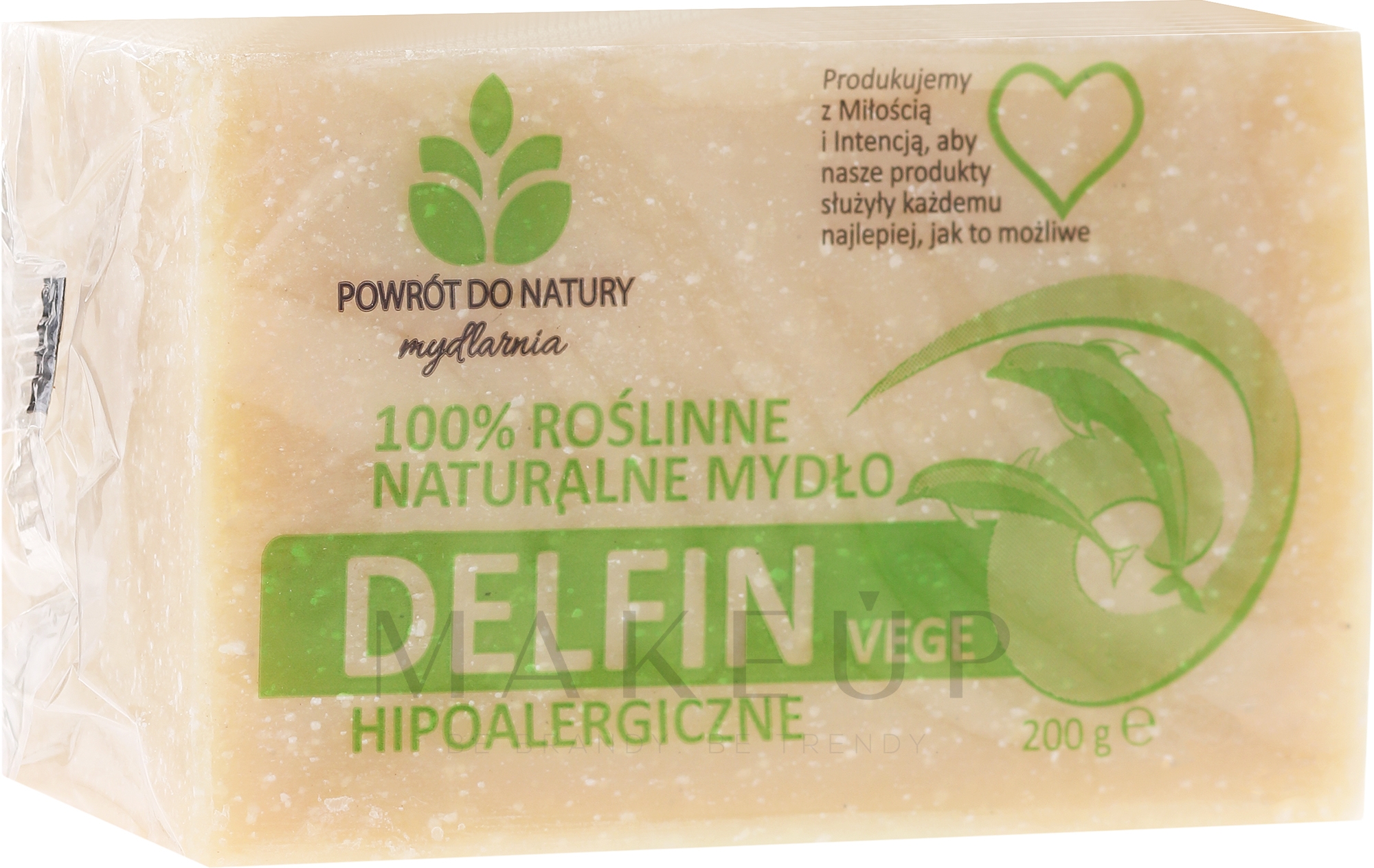 Hypoallergene Naturseife Delfin - Powrot do Natury Natural Soap Delfin — Bild 200 g