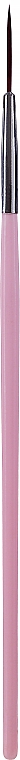 Nageldekoration-Pinsel 20 mm Pink - Silcare Brush 04 — Bild N1