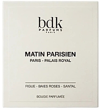 Düfte, Parfümerie und Kosmetik Duftkerze im Glas - BDK Parfums Matin Parisien Scented Candle