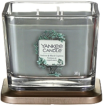 Duftkerze im Glas Vetiver und schwarze Zypresse - Yankee Candle Elevation Vetiver and Black Cypress Candle — Bild N3