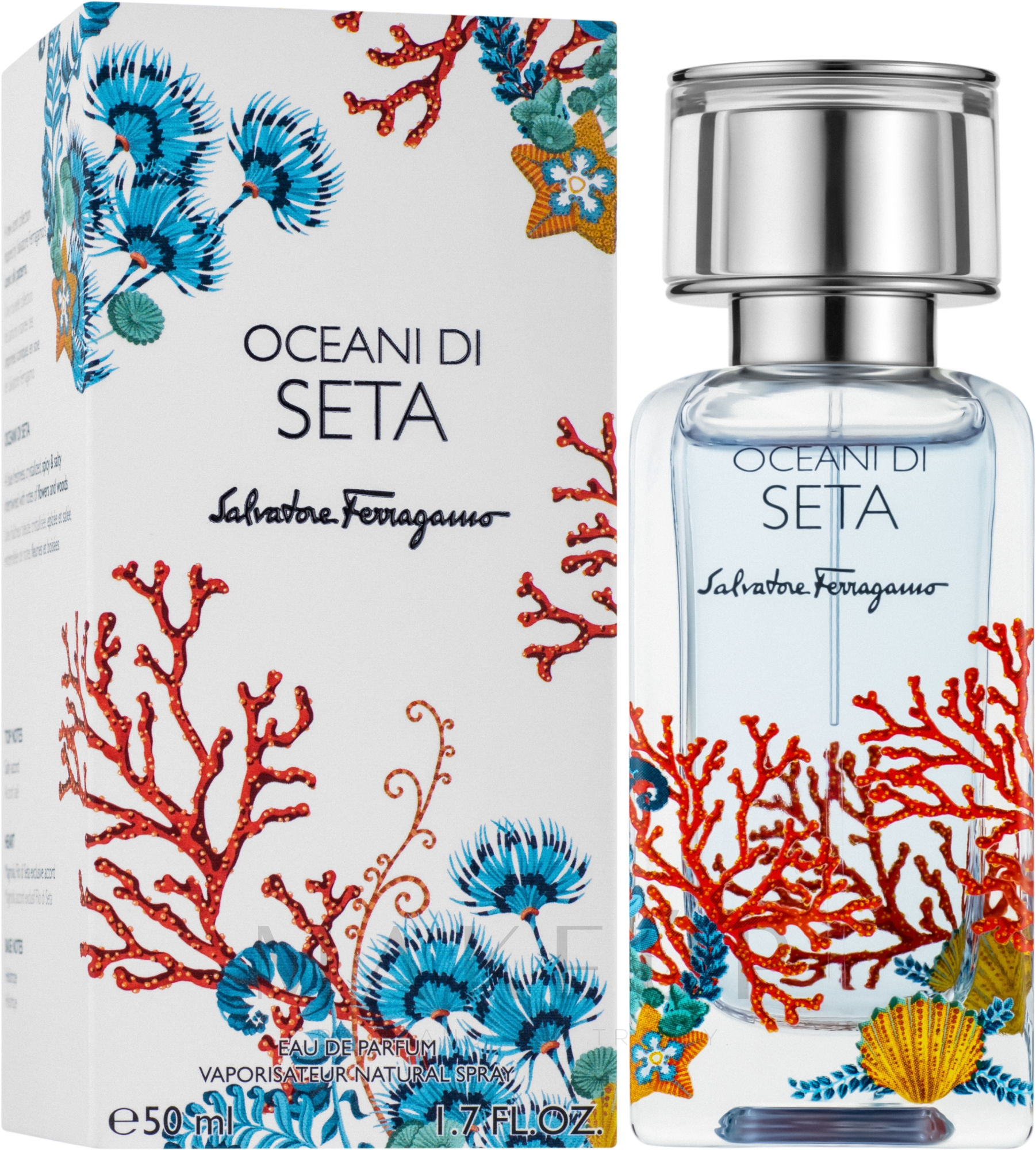 Salvatore Ferragamo Oceani Di Seta - Eau de Parfum — Bild 50 ml