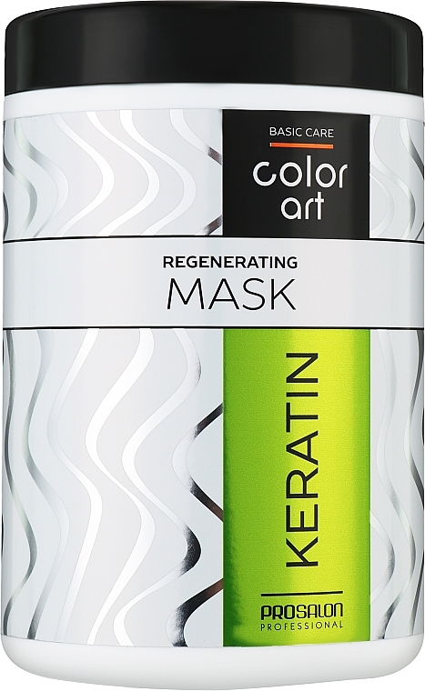 Haarmaske mit Keratin - Prosalon Basic Care Color Art Regenerating Mask Keratin  — Bild N2