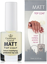 Düfte, Parfümerie und Kosmetik Nageldecklack matt - Constance Carroll Matt