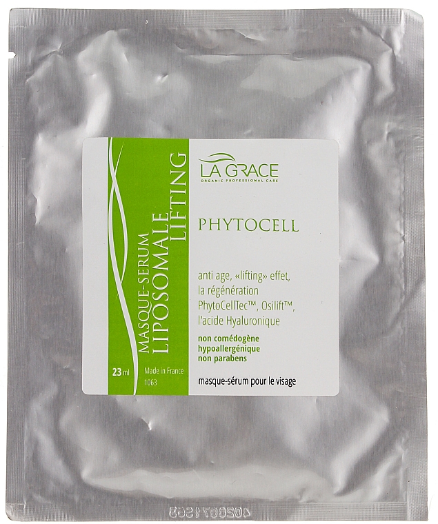 Straffende Gesichtsmaske - La Grace Masque-Serum Liposomale Lifting PhytoCellTec — Bild N1