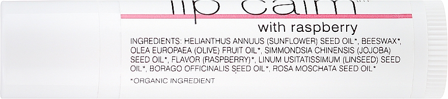 Bio-Lippenbalsam "Himbeere" - John Masters Organics Lip Calm Raspberry — Bild N2