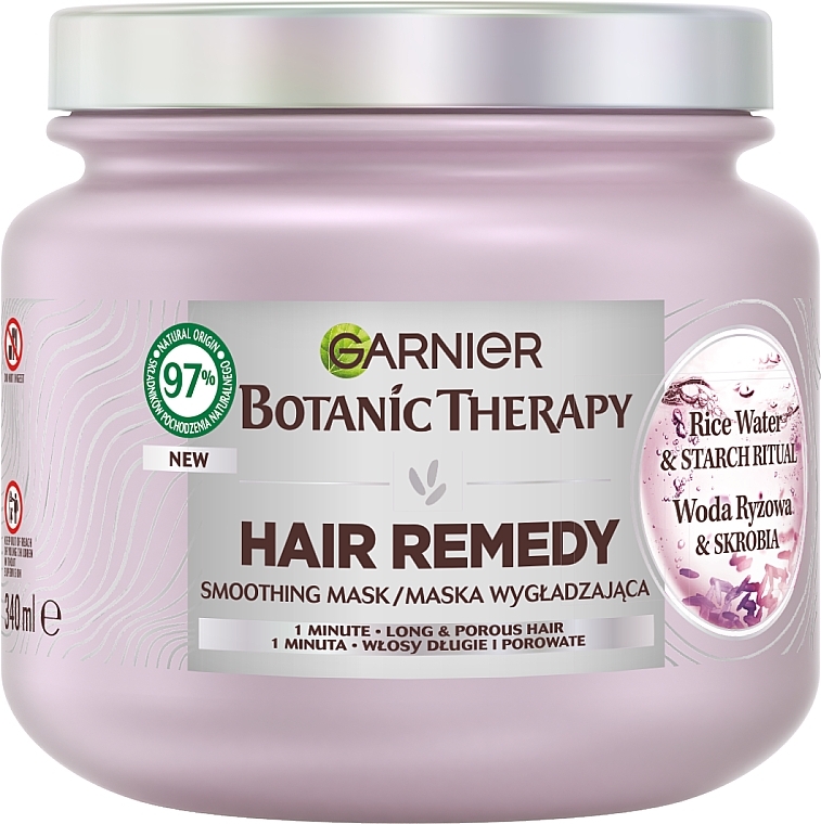 Maske für langes und poröses Haar - Garnier Botanic Therapy Hair Remedy — Bild N1