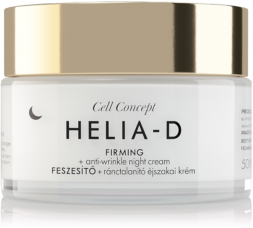 Anti-Falten Nachtcreme für das Gesicht 45+ - Helia-D Cell Concept Cream — Bild N1