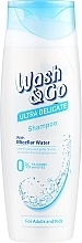 Shampoo mit Mizellenwasser für alle Haartypen - Wash&Go Ultra Delicate Shampoo With Micellar Water  — Bild N2