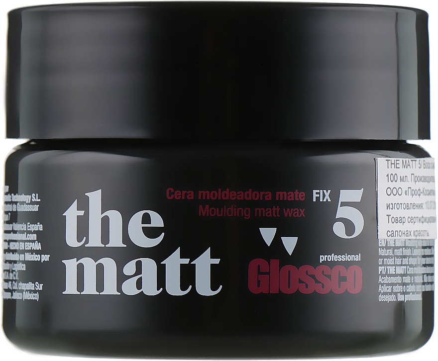 Mattwachs mit extra starkem Halt - Glossco The Matt 5 — Bild N1
