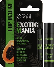 Lippenbalsam Exotic Mania mit Papayageschmack - Colour Intense Lip Balm — Bild N3