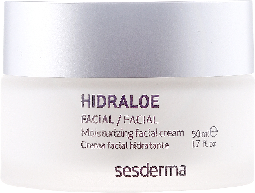 Feuchtigkeitsspendende Gesichtscreme - SesDerma Laboratories Hidraloe Moisturizing Face Cream — Bild N2