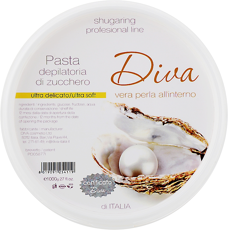 Ultraweiche Zuckerpaste - Diva Cosmetici Sugaring Professional Line Ultra Soft — Bild N7