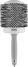 Rundbürste 80 mm - Olivia Garden Expert Blowout Shine White & Grey — Bild N1