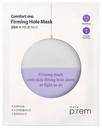 Straffende Gesichtsmaske - Make P:rem Comfort Me Firming Hole Mask — Bild N1