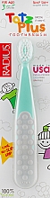 Düfte, Parfümerie und Kosmetik Zahnbürste für Kinder minz-grau - Radius Tots Plus Toothbrush