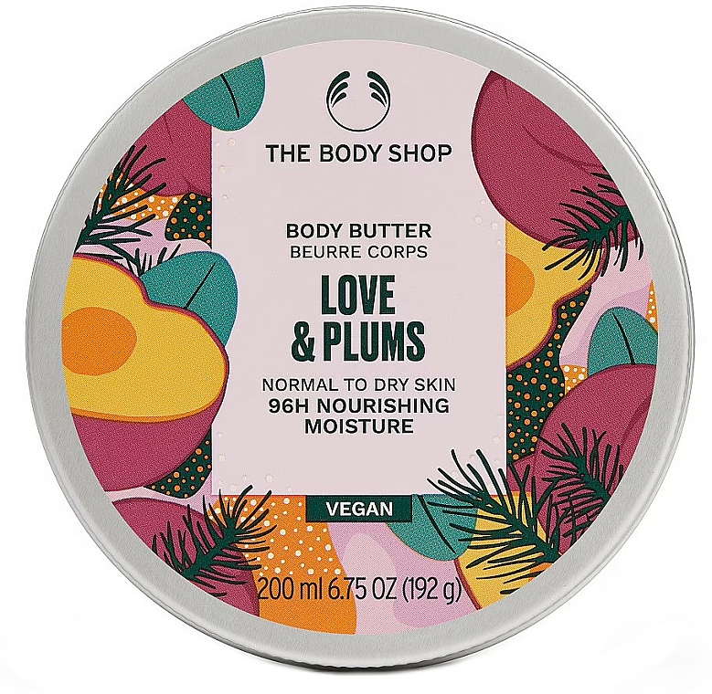 Körperbutter Pflaume - The Body Shop Love & Plums Body Butter — Bild N1