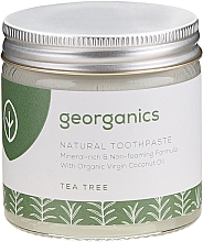Natürliche Zahnpasta mit Teebaum-Geschmack - Georganics Tea Tree Natural Toothpaste — Bild N2