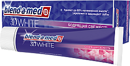 Düfte, Parfümerie und Kosmetik Erfrischende und aufhellende Zahnpasta - Blend-a-med 3D White Toothpaste
