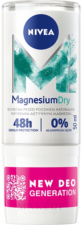 Deo Roll-on Antitranspirant - Nivea Femme Magnesium Dry Fresh Deodorant — Bild 50 ml