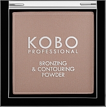 Bronzier- und Konturierpuder für das Gesicht - Kobo Professional Matt Bronzing And Contouring Powder — Bild N1