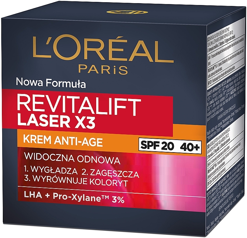 Verjüngende und erneuernde Anti-Falten Tagescreme - L'Oreal Paris Revitalift Laser X3 Anti-Age SPF 25 — Bild N4