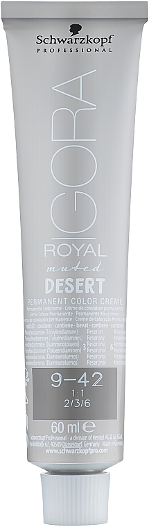 Haarfarbe - Schwarzkopf Igora Royal Muted Desert — Bild N2