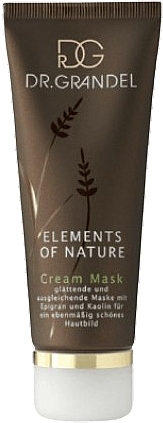 Glättende Creme-Maske für das Gesicht - Dr. Grandel Elements of Nature Cream Mask — Bild N1