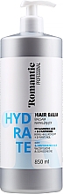 Düfte, Parfümerie und Kosmetik Conditioner für trockenes Haar mit Hyaluronsäure und D-Panthenol - Romantic Professional Hydrate Hair Balm