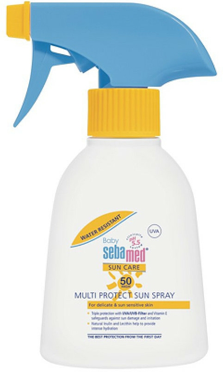Sonnenschutzspray für Kinder SPF 50 - Sebamed Baby Sun Spray SPF50 — Bild N3