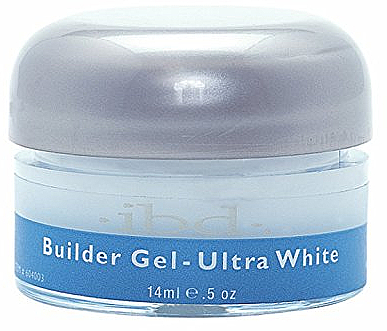 UV Aufbaugel ultra weiß - IBD Builder Gel Ultra White — Bild N2