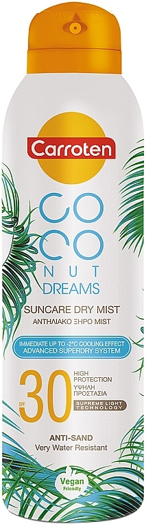 Sonnenspray für den Körper - Carroten Coconut Dreams Suncare Dry Mist Spray SPF30 — Bild N1