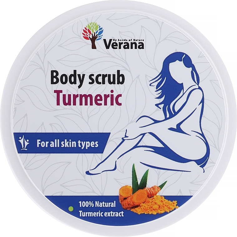 Körperpeeling Kurkuma - Verana Body Scrub Turmeric  — Bild N1