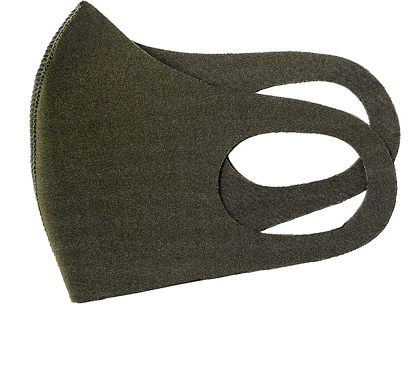 Schutzmaske mit Ausatemventil khaki - XoKo — Bild N3