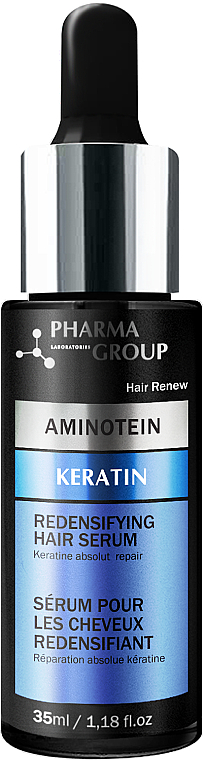 Revitalisierendes Haarserum - Pharma Group Laboratories Aminotein + Keratin Redensifying Hair Serum — Bild N1