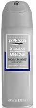 Düfte, Parfümerie und Kosmetik Deospray Antitranspirant - Byphasse Men 24h Anti-Perspirant Deodorant Groovy Paradise Spray