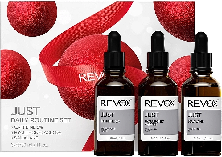 Set - Revox Just Daily Routine Set (ser/30ml + eye/ser/30ml + oil/30ml) — Bild N2